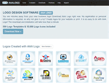 Tablet Screenshot of aaa-logo.com